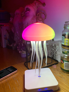 Lampe d'Ambiance LED Méduse Premium avec Projecteur d'Ondulations Aquatiques, Haut-Parleur Bluetooth et Musique Apaisante à <span class=keywords><strong>Bruit</strong></span> Blanc <span class=keywords><strong>pour</strong></span> un Sommeil Amélioré - Product Image 5