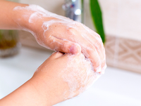 Savon en papier soluble portable aux herbes pour le lavage des mains, blanchissant et amincissant, en forme de mini pétales jetables