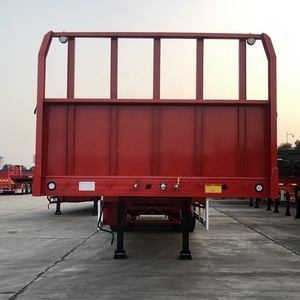 Semi-remorque à paroi latérale CIMC HUAJUN à double boîte à outils, <span class=keywords><strong>poids</strong></span> <span class=keywords><strong>lourd</strong></span>, 70 tonnes, avec 20 ans d'expérience en exportation vers 60 pays - Product Image 4