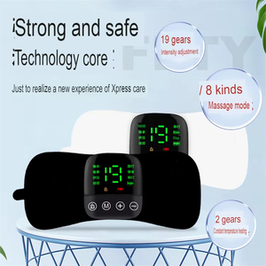 Chất lượng cao hộ gia đình thông minh EMS xách tay nén nóng hàng chục vai và cổ tử cung Massager pad với nhiệt - Product Image 2