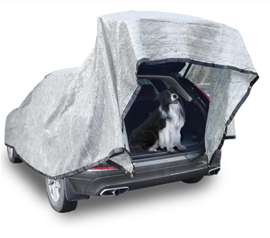Filet d'ombrage <span class=keywords><strong>voiture</strong></span> <span class=keywords><strong>chien</strong></span> 4x3 m aluminium auvent UV <span class=keywords><strong>protection</strong></span> contre la chaleur <span class=keywords><strong>voiture</strong></span> <span class=keywords><strong>protection</strong></span> solaire - Product Image 1
