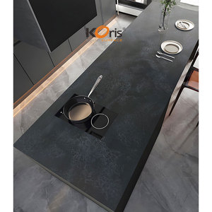 Superficie Sólida de Mármol para Cocina Koris OEM NSF, Piedra Artificial de Alta Calidad, Superficie Sólida Acrílica, Encimera de Cocina Gris <span class=keywords><strong>Dekton</strong></span> - Product Image 1