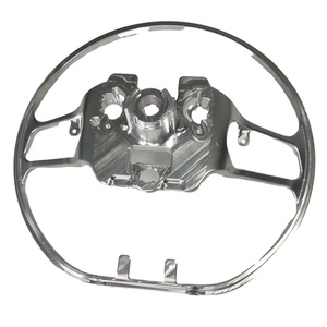 OEM personalizado roda de direção do carro liga de alumínio com capa de couro PU costurada à mão Micro CNC serviço de usinagem para máquinas automotivas - Product Image 2