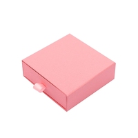 Scatola per Gioielli Kuliwei con Pellicola PE Galleggiante, Confezione Regalo in Cartone Rigido con Cassetto Estraibile per Anelli, Orecchini e Bracciali
