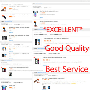 Senraise h10p Android 14 OS 3 + 32 gam NFC màn hình cảm ứng Android cầm Tay POS Máy thanh toán hệ thống thiết bị đầu cuối với máy in nhiệt - Product Image 5