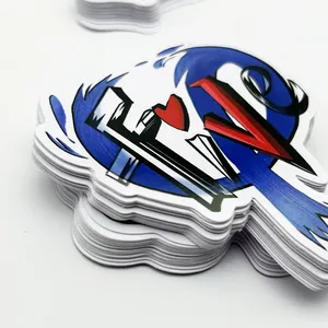 50pcs Custom <b>Stickers</b> PVC Waterproof Die Cut Vinyl Logo Design Brand <b>Laptop</b> Cute Personalized <b>Sticker</b> Glossy Film <b>for</b> Business - Product Image 5