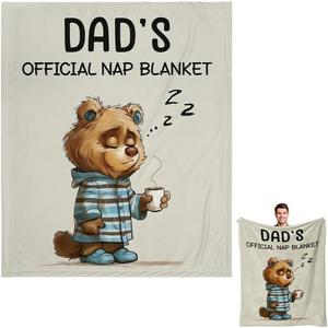 Gray Sloth Beach <b>Chair</b> Flannel Blanket Throw Blanket Nap Blanket Machine Washable Fade Resistant for Home Office Nap OEM ODM - Product Image 3