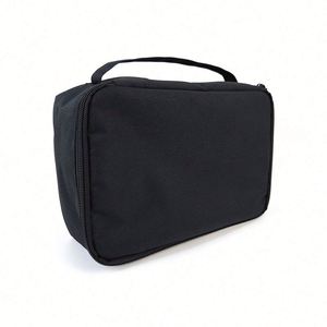 Sac de rangement en tissu grande capacité, pochette de voyage portable pour soutien-gorge, sac de protection antichoc noir pour accessoires et chaussures en tissu - Product Image 2
