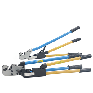 Outil de sertissage hydraulique HHYJ-80/150 pour bornes et cosses en cuivre et aluminium, câbles de 8 à 120 mm² - Product Image 1