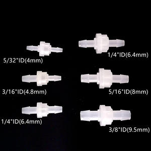 1/8 "5/32" <span class=keywords><strong>3</strong></span>/16 "1/4" пластиковый односторонний шаровой обратный клапан гидравлический мощный резиновый материал водяной газ масло вакуум низкого давления OEM - Product Image 5