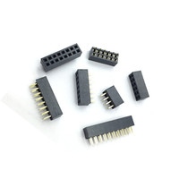 Boîtier de connecteur Dupont 2.0 à 2 broches (connecteur de panneau frontal) USB 2.0 à 40 broches, connecteur à broches simples de 2,0 mm