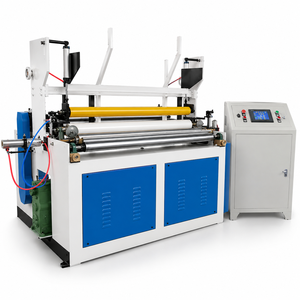 Machine automatique de fabrication de papier toilette de qualité supérieure avec déroulage et perforation de rouleaux jumbo - Product Image 5