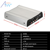 Nouveau produit Mini Portable Non destructive d'installation dsp audio 8 canaux processeur 31 Marque EQ amplificateurs De Voiture