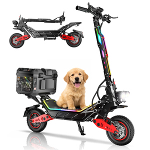 Scooter Eléctrico de 12 Pulgadas con Doble Motor 3000W*2, 60V 23Ah, 75KM/H, Carga de 120KG, Marco de Aluminio, Frenos Hidráulicos Dobles, IPX5, Stock en la UE - Product Image 1