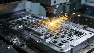 Clavier personnalisé de haute qualité entièrement en aluminium usiné CNC pour boîtier, coque anodisée, <span class=keywords><strong>service</strong></span> OEM 3D - Product Image 5