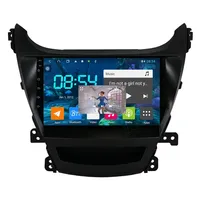 9 дюймов Android 9 GPS навигационная система для Hyundai Elantra 2014 2015 с автомобильным проигрывателем BT WIFI DVR