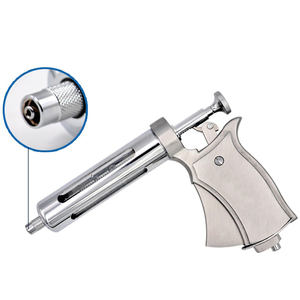Semi-Automatic 50ml Pistol Syringe Continuous Adjustable Metal Veterinary <strong>Injector</strong> Reusable <strong>Animal</strong> Vaccine <strong>Injector</strong> for Cattle - Product Image 4