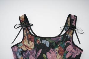 Corpiño superior para mujer, corpiño, corpiño <span class=keywords><strong>renacentista</strong></span> con flores, corpiño deshuesado, corpiño Modeladores - Product Image 4