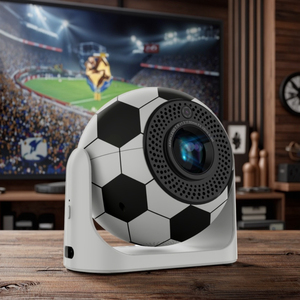 Proiettore <span class=keywords><strong>Video</strong></span> JY360 con Autofocus Stile Calcio, Alta Definizione, Android Smart, Portatile per il <span class=keywords><strong>2026</strong></span> - Product Image 1