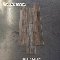 Suelo de Vinilo de Lujo de Bajo Precio, Resistente al Agua, Laminado, Rígido, Tipo Plancha, Sistema de Clic, SPC