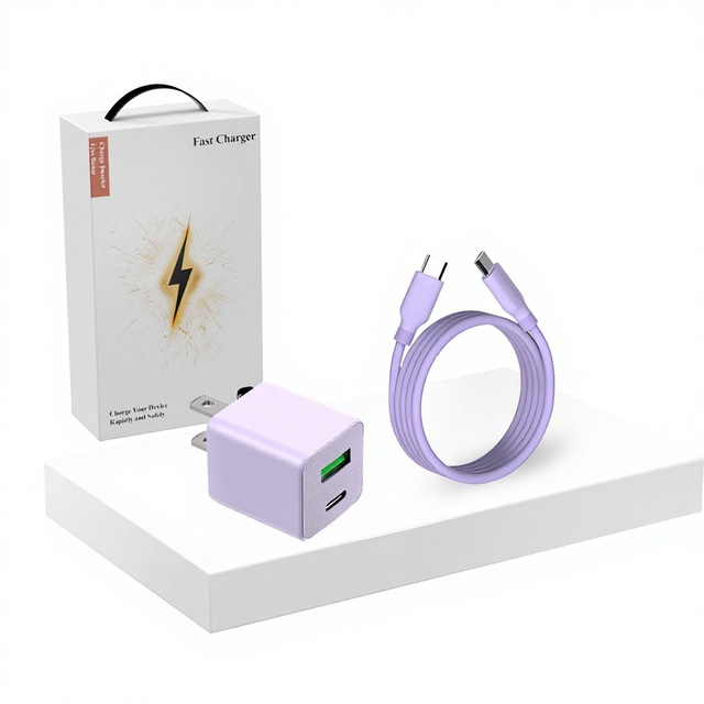 TKT High Quality 20W USB-C PD Charger Adapter Fast Charging Plug for iPhone Pro Max Portable Mini Wall USB-C Earphone Camera