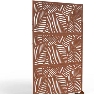 Schall dichte Trennwand Salon laser geschnittene Terrassen trennwand Trennwand abscheider Außen terrassen - Product Image 3