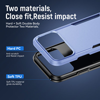 Nouvelle coque de téléphone blindée pour iPhone 18 Pro Max, robuste, double couche TPU+PC, antichoc, compatible avec iPhone 16, 17e, 18 Pro