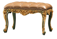 Lit double de luxe en bois massif de style rococo français, personnalisable, hauteur réglable, gravé à la main, antique, pour chambre à coucher de villa