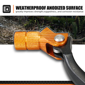 NICECNC Levier de changement de vitesse pliable en aluminium forgé, plaque de pédale pour KTM <span class=keywords><strong>690</strong></span> <span class=keywords><strong>Enduro</strong></span> R 2014-2020 <span class=keywords><strong>2021</strong></span> - Product Image 4