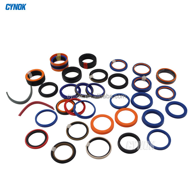 Hydraulic Cylinder Seal Kit PU Piston Rod Seal Double Acting Heavy Duty Oil Seal for Excavator