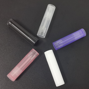 Tubo de Lápiz Labial de PP Colorido de 5g, Tubo de Lápiz Labial de Plástico Retráctil DIY, Envase Transparente para Bálsamo Labial en Barra - Product Image 5