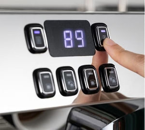 Máquina de Café Comercial Profesional de Acero Inoxidable con Sistema de Preparación, Cafetera Italiana Barista Espresso en Venta - Product Image 5