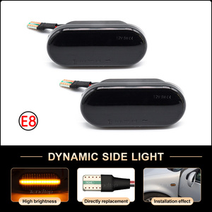 2x Luces LED de Señalización Lateral para C-Max, Fiesta, Focus MK2, Indicador de Dirección para VW Bora, Golf MK4, MK5, 12V, 2 Años de Garantía - Product Image 2