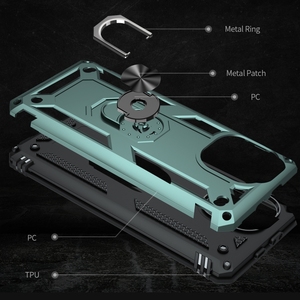 Coque de protection pour <span class=keywords><strong>Xiaomi</strong></span> 5G, étui de téléphone universel résistant aux chocs en TPU pour Mi 11 Lite, avec support rotatif à <span class=keywords><strong>360</strong></span> degrés, vente en gros - Product Image 4