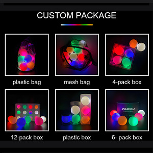 Fabrika fiyat karanlıkta kızdırma Golf topları açık LED Golf topu - Product Image 5