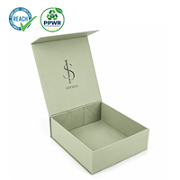 Boîtes cadeaux rigides en carton pliables écologiques avec logo personnalisé en gros, fermeture magnétique, pour coffret cadeau d'entreprise