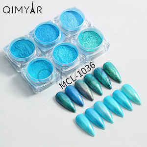 Venta caliente neón sirena naranja/verde/<span class=keywords><strong>amarillo</strong></span>/azul serie Aurora pigmento - Product Image 1