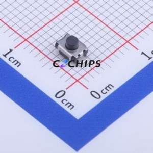 GT-TC029A-H025-L1A Tactile Switch SMD Switch Single Pole Single Throw Round Button 1.6N Vertical Mount - Product Image 1