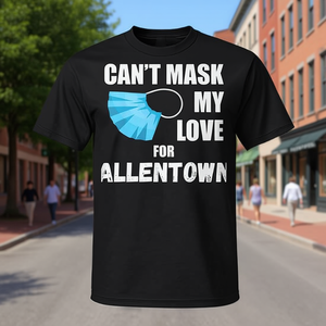 Je ne peux pas dissimuler mon amour pour Allentown T-Shirt 2020 - Product Image 3