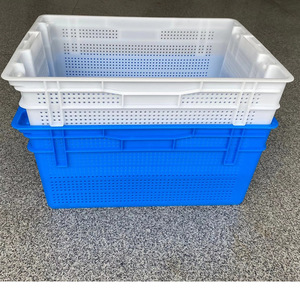 Turnover Box 550x400x260mm <b>Stackable</b> Plastic Crate For Fresh Produce Storage And Transport - Product Image 2