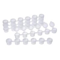 Pot de peinture vide pour enfants, en plastique, pigments, boîtes rechargeables pour peinture, activités artistiques et dessins, 20 pièces, 5ml
