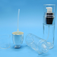 Bouteille à cosmétiques en verre, emballage marocain de 40ml pour Lotion et produits cosmétiques, 10 pièces