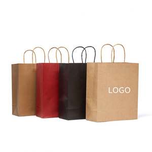 Bolsa de Comida para Llevar Biodegradable Personalizable, Bolsas de Papel Kraft Resistentes para Pan, Comida para Llevar de Restaurante, Personalizadas - Product Image 2