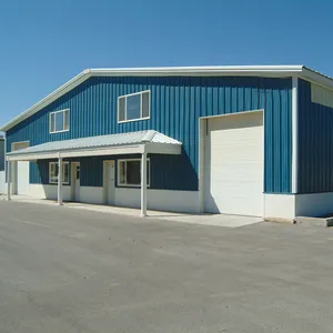 European CE Cost-Effective Steel Structure Industrial Buildings Metal Shed Building Metal Board Portal Frame Steel Structure