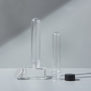 Vente en gros de flacons de test en PET vides |   Bouteilles en plastique pour emballage d'huiles essentielles, avec bouchons à vis colorés, pour masques, poudres et sérums - Product Image 3