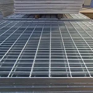 Factory Customized Hot Dip Galvanized HDG Press-Welded Steel Grating