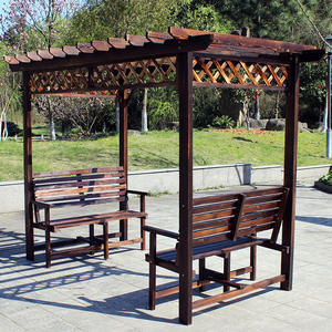 Pergola <span class=keywords><strong>de</strong></span> jardin en bois <span class=keywords><strong>de</strong></span> cèdre <span class=keywords><strong>de</strong></span> haute qualité, étagère <span class=keywords><strong>de</strong></span> luxe, Design <span class=keywords><strong>de</strong></span> bonne qualité, Pergola d'extérieur - Product Image 3