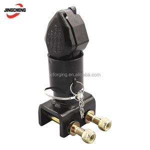 Coupleur de remorque réglable à montage sur canal de 7000 lb avec <span class=keywords><strong>attelage</strong></span> de suspension à billes de verrouillage facile à installer pour remorques - Product Image 3