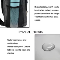 Sac isotherme de pique-nique grande capacité avec logo personnalisé, imperméable et isolé, pour 4 personnes, camping