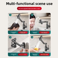Robinet mécanique double usage chaud/froid pour meuble de salle de bain, lavabo, robinets de cuisine, mitigeurs, robinet d'évier de cuisine